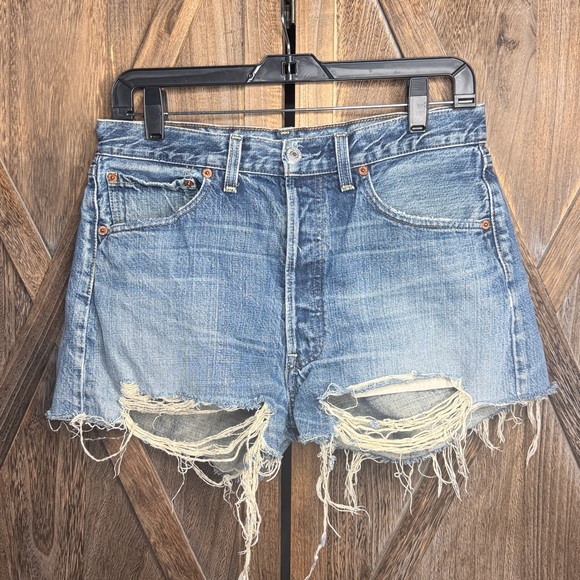 Vintage Levi 501 Button Fly Jean shorts Pants - Vintage 501 Levi Jean shorts